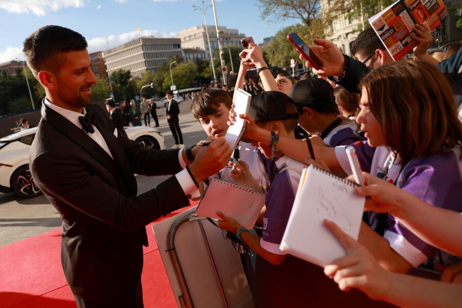 Red Carpet Arrivals Laureus World Sports Awards Madrid 2024 Large Image m46050